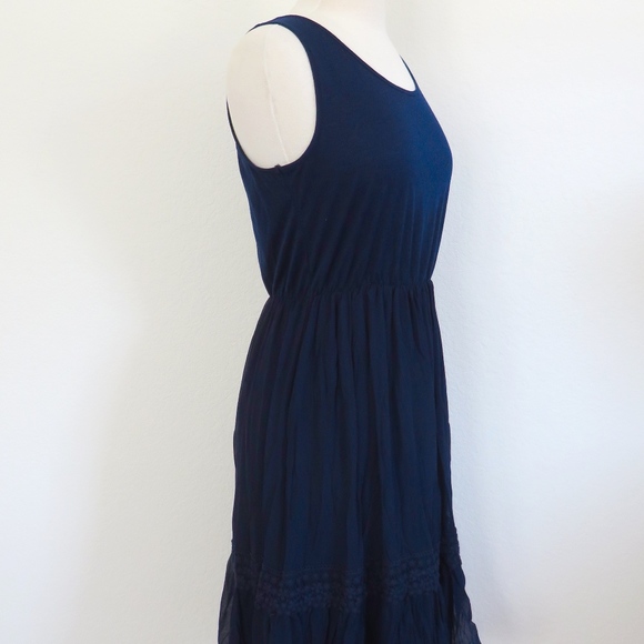 Navy Slip Dress - Picture 4 of 6